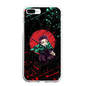 Чехол для iPhone 7Plus/8 Plus матовый с принтом KIMETSU NO YAIBA в Петрозаводске, Силикон | Область печати: задняя сторона чехла, без боковых панелей | demon slayer | kimetsu no yaiba | nezuko | shinobu | slayer | tanjiro | zenitsu | гию томиока | зенитцу | иноске хашибира | клинок рассекающий демонов | незуко | танджиро | шинобу кочо