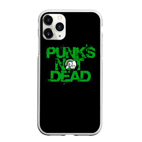 Чехол для iPhone 11 Pro матовый с принтом Punks Not Dead в Петрозаводске, Силикон |  | art | punk | punks not dead | rock | sons of anarchy | анархия | арт | группа | егор летов | логотип | музыка | надпись | панк | панк рок | прикольная | рок | свобода | хаос