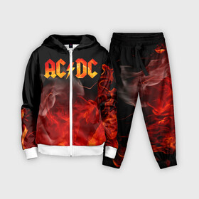 Детский костюм 3D с принтом AC DC в Петрозаводске,  |  | ac dc | acdc | acdc ас дс | angus | back in black | highway to hell | mckinnon | young | австралийская | ангус янг | ас дс | асдс | блюз | в форме | гитара | группа | крис слэйд | метал | молния | музыка | п | певец | рок | рок н ролл