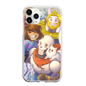 Чехол для iPhone 11 Pro матовый с принтом UNDERTALE в Петрозаводске, Силикон |  | asriel dreemurr | chara | frisk | gaster blaster | sans | undertale | азриэль дримурр | андертейл | гастер | меттатон | санс | фриск | чара