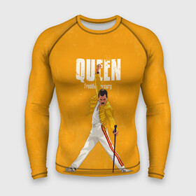 Мужской рашгард 3D с принтом Queen в Петрозаводске,  |  | Тематика изображения на принте: freddie mercury | queen | quen | the show must go on | we are the champions | богемская рапсодия | глэм | группа | квин | королева | куин | меркури | меркьюри | музыкант | мэркури | певец | песня | поп | рок | фаррух булсара | фредди