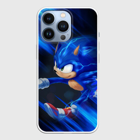 Чехол для iPhone 13 Pro с принтом SONIC | СОНИК (Z) в Петрозаводске,  |  | animal | games | hedgehog | sega | sonic | speed | speed sonic | быстрый ёж | ёж | ёжик | игры | персонаж | сега | синий ёж | скорость | соник