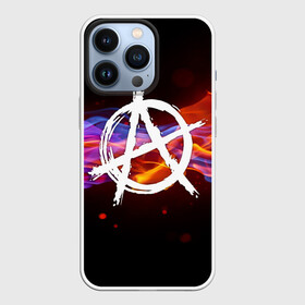 Чехол для iPhone 13 Pro с принтом АНАРХИЯ | ANARCHY в Петрозаводске,  |  | anarchy | bright | fire | flame | heat | light | riot | rock | wildfire | анархия | бунт | знаки | искры | музыка | огненный | огонь | панки | пламя | пожар | рок | символ