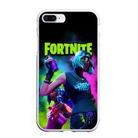 Чехол для iPhone 7Plus/8 Plus матовый с принтом FORTNITE в Петрозаводске, Силикон | Область печати: задняя сторона чехла, без боковых панелей | chapter 2 | fortnite | fortnite x | tilted teknique | игры | мисс будущее | фортнайт