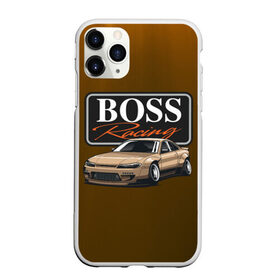 Чехол для iPhone 11 Pro Max матовый с принтом Boss Racing в Петрозаводске, Силикон |  | auto | check point | city style | jdm | street racing | авто | автомобиль | ам | гонщик | ждм | машина | скорость | стритрейсеры | уличные гонки