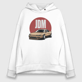 Женское худи Oversize хлопок с принтом JDM в Петрозаводске, френч-терри — 70% хлопок, 30% полиэстер. Мягкий теплый начес внутри —100% хлопок | боковые карманы, эластичные манжеты и нижняя кромка, капюшон на магнитной кнопке | 2020 | auto | jdm | racing | sport | авто | автомобиль | автомобильные | ам | бренд | дрифт | марка | машины | спорт | тюнинг