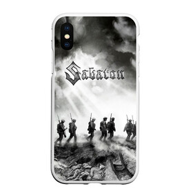 Чехол для iPhone XS Max матовый с принтом Sabaton в Петрозаводске, Силикон | Область печати: задняя сторона чехла, без боковых панелей | battle | panzerkampf | primo victoria | sabaton | the art of war | the great war | атака мертвецов | бисмарк | броден | войны | группа | йоаким | латный ботинок | метал | ночные ведьмы | пауэр | рок | рыцарские доспехи | сабатон