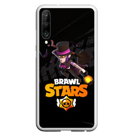 Чехол для Honor P30 с принтом Brawl stars Mortis Мортис в Петрозаводске, Силикон | Область печати: задняя сторона чехла, без боковых панелей | Тематика изображения на принте: brawl | brawl stars | brawlstars | brawl_stars | jessie | mortis | бравл | бравлстарс | ворон | мортис