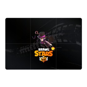 Магнитный плакат 3Х2 с принтом Brawl stars Mortis Мортис в Петрозаводске, Полимерный материал с магнитным слоем | 6 деталей размером 9*9 см | brawl | brawl stars | brawlstars | brawl_stars | jessie | mortis | бравл | бравлстарс | ворон | мортис