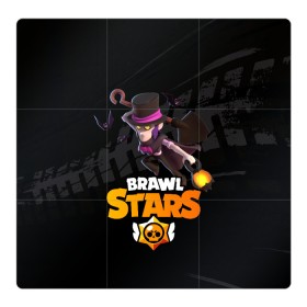 Магнитный плакат 3Х3 с принтом Brawl stars Mortis Мортис в Петрозаводске, Полимерный материал с магнитным слоем | 9 деталей размером 9*9 см | brawl | brawl stars | brawlstars | brawl_stars | jessie | mortis | бравл | бравлстарс | ворон | мортис