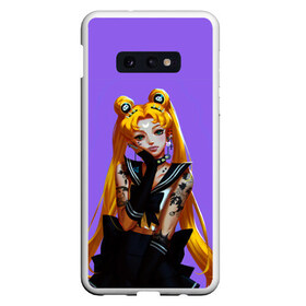 Чехол для Samsung S10E с принтом SAILOR MOON в Петрозаводске, Силикон | Область печати: задняя сторона чехла, без боковых панелей | anime | japan | manga | sailor moon | аниме | девочка | девушка | лунная призма | манга | сейлор мун | сэйлор мун | япония