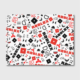 Альбом для рисования с принтом ROBLOX в Петрозаводске, 100% бумага
 | матовая бумага, плотность 200 мг. | roblox | roblox games. | игра роблокс | роблокс | робукс