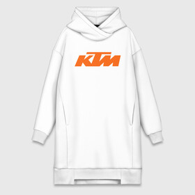 Платье-худи хлопок с принтом KTM | КТМ Лого в Петрозаводске,  |  | enduro | ktm | moto | motocycle | sportmotorcycle | ктм | мото | мотоспорт