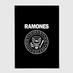 Постер с принтом RAMONES в Петрозаводске, 100% бумага
 | бумага, плотность 150 мг. Матовая, но за счет высокого коэффициента гладкости имеет небольшой блеск и дает на свету блики, но в отличии от глянцевой бумаги не покрыта лаком | america | ramones | rock | usa | америка | джонни рамон | джоуи рамон | ди ди рамон | клем бурк | кристофер уорд | марки рамон | рамоунз | ричи рамон | рок | сша | томми рамон