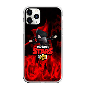 Чехол для iPhone 11 Pro Max матовый с принтом BRAWL STARSCROW в Петрозаводске, Силикон |  | Тематика изображения на принте: 8 bit | bibi | brawl stars | brock | bull | crow | dinomike | el primo | leon | mobile game | nita | poko | ricochet | sandy | shally | stars | tara | бравл старс | ворон | леон | мобильные игры