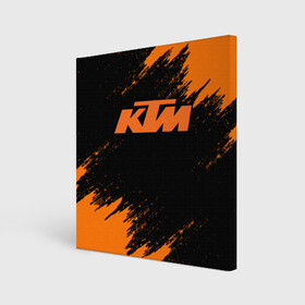 Холст квадратный с принтом KTM в Петрозаводске, 100% ПВХ |  | enduro | ktm | moto | moto sport | motocycle | sportmotorcycle | ктм | мото | мото спорт | мотоспорт | спорт мото