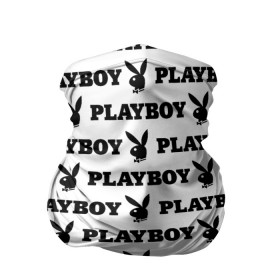 Бандана-труба 3D с принтом PLAYBOY в Петрозаводске, 100% полиэстер, ткань с особыми свойствами — Activecool | плотность 150‒180 г/м2; хорошо тянется, но сохраняет форму | brand | brazzers | fake taxi | faketaxi | hub | mode | playboy | бразерс | бренд | мода | фейк такси