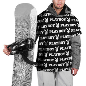 Накидка на куртку 3D с принтом PLAYBOY PATTERN | ПЛЕЙБОЙ ПАТТЕРН (Z) в Петрозаводске, 100% полиэстер |  | brand | brazzers | fake taxi | faketaxi | hub | mode | playboy | бразерс | бренд | мода | фейк такси