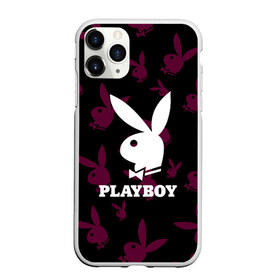 Чехол для iPhone 11 Pro матовый с принтом PLAYBOY в Петрозаводске, Силикон |  | Тематика изображения на принте: brand | brazzers | fake taxi | faketaxi | hub | mode | playboy | бразерс | бренд | мода | фейк такси