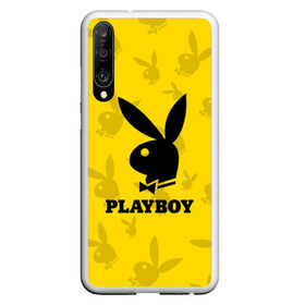 Чехол для Honor P30 с принтом PLAYBOY в Петрозаводске, Силикон | Область печати: задняя сторона чехла, без боковых панелей | brand | brazzers | fake taxi | faketaxi | hub | mode | playboy | бразерс | бренд | мода | фейк такси