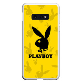 Чехол для Samsung S10E с принтом PLAYBOY в Петрозаводске, Силикон | Область печати: задняя сторона чехла, без боковых панелей | brand | brazzers | fake taxi | faketaxi | hub | mode | playboy | бразерс | бренд | мода | фейк такси