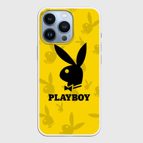 Чехол для iPhone 13 Pro с принтом PLAYBOY | ПЛЕЙБОЙ (Z) в Петрозаводске,  |  | Тематика изображения на принте: brand | brazzers | fake taxi | faketaxi | hub | mode | playboy | бразерс | бренд | мода | фейк такси