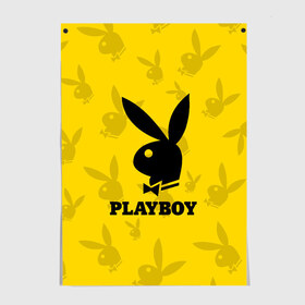 Постер с принтом PLAYBOY в Петрозаводске, 100% бумага
 | бумага, плотность 150 мг. Матовая, но за счет высокого коэффициента гладкости имеет небольшой блеск и дает на свету блики, но в отличии от глянцевой бумаги не покрыта лаком | brand | brazzers | fake taxi | faketaxi | hub | mode | playboy | бразерс | бренд | мода | фейк такси