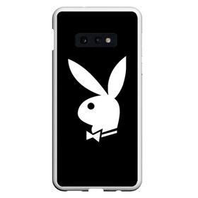 Чехол для Samsung S10E с принтом PLAYBOY в Петрозаводске, Силикон | Область печати: задняя сторона чехла, без боковых панелей | brand | brazzers | fake taxi | faketaxi | hub | mode | playboy | бразерс | бренд | мода | фейк такси