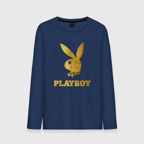 Мужской лонгслив хлопок с принтом PLAYBOY GOLD в Петрозаводске, 100% хлопок |  | Тематика изображения на принте: brand | brazzers | fake taxi | faketaxi | hub | mode | playboy | бразерс | бренд | мода | фейк такси