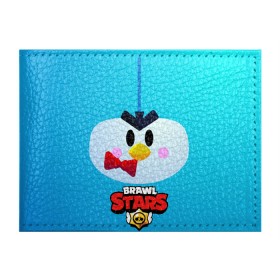 Обложка для студенческого билета с принтом Brawl Stars Penguin в Петрозаводске, натуральная кожа | Размер: 11*8 см; Печать на всей внешней стороне | Тематика изображения на принте: penguin | pengvin | pingvin | пенгвин | пингвин