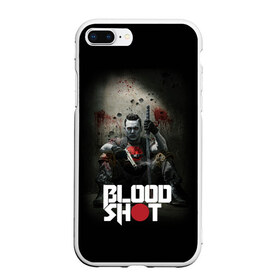 Чехол для iPhone 7Plus/8 Plus матовый с принтом BloodShot в Петрозаводске, Силикон | Область печати: задняя сторона чехла, без боковых панелей | bloodshot | valiant | vin diesel | бладшот | вин дизель | кино | фильм | фильм 2020