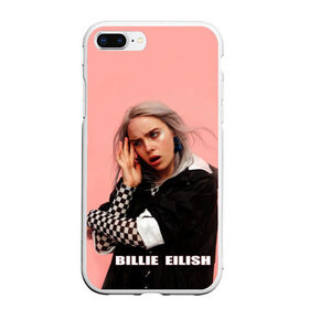 Чехол для iPhone 7Plus/8 Plus матовый с принтом Billie Eilish в Петрозаводске, Силикон | Область печати: задняя сторона чехла, без боковых панелей | bad guy | billie eilish | артист | билли айлиш | музыка | певец | фото