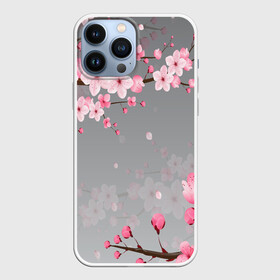 Чехол для iPhone 13 Pro Max с принтом САКУРА | SAKURA в Петрозаводске,  |  | chery | flowers | japan | sakura | вишня | растения | сакура | цветы | цветы сакуры | япония