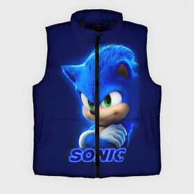 Мужской жилет утепленный 3D с принтом SONIC в Петрозаводске,  |  | hedgehog | metal sonic | silver | silver the hedgehog | sonic | sonic boom | sonic the hedgehog | еж | ёж сонник | ежик | игры | кино | соник | соник в кино | сонник | фильм