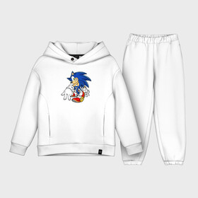 Детский костюм хлопок Oversize с принтом SONIC в Петрозаводске,  |  | hedgehog | metal sonic | silver | silver the hedgehog | sonic | sonic boom | sonic the hedgehog | еж | ёж сонник | ежик | игры | кино | соник | соник в кино | сонник | фильм