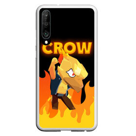 Чехол для Honor P30 с принтом BRAWL STARS CROW в Петрозаводске, Силикон | Область печати: задняя сторона чехла, без боковых панелей | bibi | brawl | brawl stars | crow | leon | max | sally | shark | stars | акула | биби | бравл | бравл старс | браво старс | игра | компьютерная | кров | леон | леон акула | старс | шарк