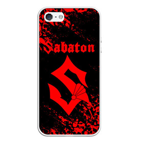 Чехол для iPhone 5/5S матовый с принтом SABATON в Петрозаводске, Силикон | Область печати: задняя сторона чехла, без боковых панелей | sabaton | skull | даниель муллбак | йоаким броден | крис рёланд | оскар монтелиус | пэр сундстрём | рикард сунден | сабатон | скелет | тоббе энглунд | томми юханссон | ханнес ван дал | черепа