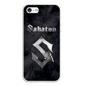 Чехол для iPhone 5/5S матовый с принтом SABATON в Петрозаводске, Силикон | Область печати: задняя сторона чехла, без боковых панелей | sabaton | skull | даниель муллбак | йоаким броден | крис рёланд | оскар монтелиус | пэр сундстрём | рикард сунден | сабатон | скелет | тоббе энглунд | томми юханссон | ханнес ван дал | черепа