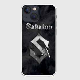 Чехол для iPhone 13 mini с принтом SABATON | САБАТОН (Z) в Петрозаводске,  |  | sabaton | skull | даниель муллбак | йоаким броден | крис рёланд | оскар монтелиус | пэр сундстрём | рикард сунден | сабатон | скелет | тоббе энглунд | томми юханссон | ханнес ван дал | черепа