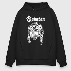 Мужское худи Oversize хлопок с принтом SABATON в Петрозаводске, френч-терри — 70% хлопок, 30% полиэстер. Мягкий теплый начес внутри —100% хлопок | боковые карманы, эластичные манжеты и нижняя кромка, капюшон на магнитной кнопке | sabaton | даниель муллбак | йоаким броден | крис рёланд | оскар монтелиус | пэр сундстрём | рикард сунден | сабатон | тоббе энглунд | томми юханссон | ханнес ван дал