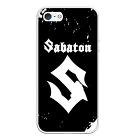 Чехол для iPhone 5/5S матовый с принтом SABATON в Петрозаводске, Силикон | Область печати: задняя сторона чехла, без боковых панелей | sabaton | skull | даниель муллбак | йоаким броден | крис рёланд | оскар монтелиус | пэр сундстрём | рикард сунден | сабатон | скелет | тоббе энглунд | томми юханссон | ханнес ван дал | черепа