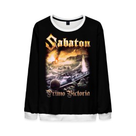 Мужской свитшот 3D с принтом SABATON. в Петрозаводске, 100% полиэстер с мягким внутренним слоем | круглый вырез горловины, мягкая резинка на манжетах и поясе, свободная посадка по фигуре | sabaton | даниель муллбак | йоаким броден | крис рёланд | оскар монтелиус | пэр сундстрём | рикард сунден | сабатон | тоббе энглунд | томми юханссон | ханнес ван дал