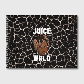 Альбом для рисования с принтом Juice WRLD в Петрозаводске, 100% бумага
 | матовая бумага, плотность 200 мг. | eminem | godzilla | juice wrld | rap | американский рэпер | годзила | зарубежный реп | маршалл брюс мэтерс | музыка | реп | рэпер | эминем