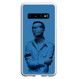 Чехол для Samsung Galaxy S10 с принтом PALCEBO Sleeping with Ghosts в Петрозаводске, Силикон | Область печати: задняя сторона чехла, без боковых панелей | Тематика изображения на принте: placebo | wyin20 | альтернативный рок | рок | рок группа