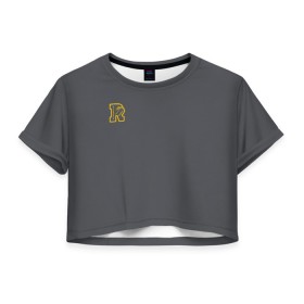 Женская футболка Crop-top 3D с принтом RIVERDALE в Петрозаводске, 100% полиэстер | круглая горловина, длина футболки до линии талии, рукава с отворотами | archie | go bulldogs | jughead | pop s | riverdale | vdgerir