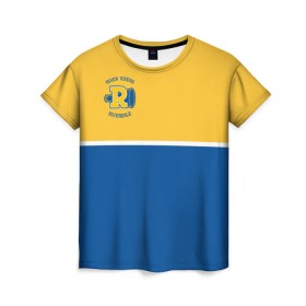 Женская футболка 3D с принтом RIVERDALE в Петрозаводске, 100% полиэфир ( синтетическое хлопкоподобное полотно) | прямой крой, круглый вырез горловины, длина до линии бедер | archie | betty cooper | cheryl blossom | go bulldogs | jughead | pop s | riverdale | vdgerir | veronica lodge