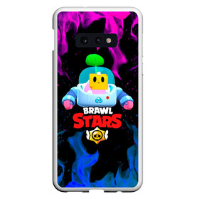 Чехол для Samsung S10E с принтом BRAWL STARS (SPROUT) [13] в Петрозаводске, Силикон | Область печати: задняя сторона чехла, без боковых панелей | Тематика изображения на принте: 8 bit | android | brawl | brawl stars | clash | clash royale | game | leon | royale | sprout | stars | андроид | игра | кольт | леон | мобильные игры | спраут