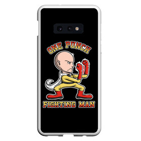 Чехол для Samsung S10E с принтом ONE-PUNCH MAN в Петрозаводске, Силикон | Область печати: задняя сторона чехла, без боковых панелей | Тематика изображения на принте: one punch man | onepunchman | oppai | saitama | ван панч мен | ванпанчмен | макото миядзаки | сайтама | человек один удар