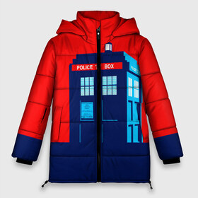 Женская зимняя куртка 3D с принтом IN TARDIS WE TRUST в Петрозаводске, верх — 100% полиэстер; подкладка — 100% полиэстер; утеплитель — 100% полиэстер | длина ниже бедра, силуэт Оверсайз. Есть воротник-стойка, отстегивающийся капюшон и ветрозащитная планка. 

Боковые карманы с листочкой на кнопках и внутренний карман на молнии | david tennant | doctor who | jodie whittaker | matt smith | space | tardis | time | время | девид теннант | джоди уиттакер | доктор | доктор кто | космос | мэтт смит | тардис