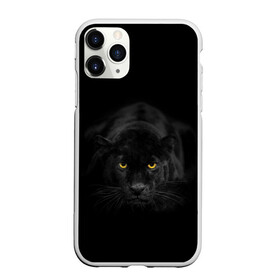 Чехол для iPhone 11 Pro Max матовый с принтом Пантера в Петрозаводске, Силикон |  | Тематика изображения на принте: animal | animals | beast | black | cat | kitten | phanter | животное | животные | зверек | зверь | кот | котики | кошка | кошки | пантера | черная